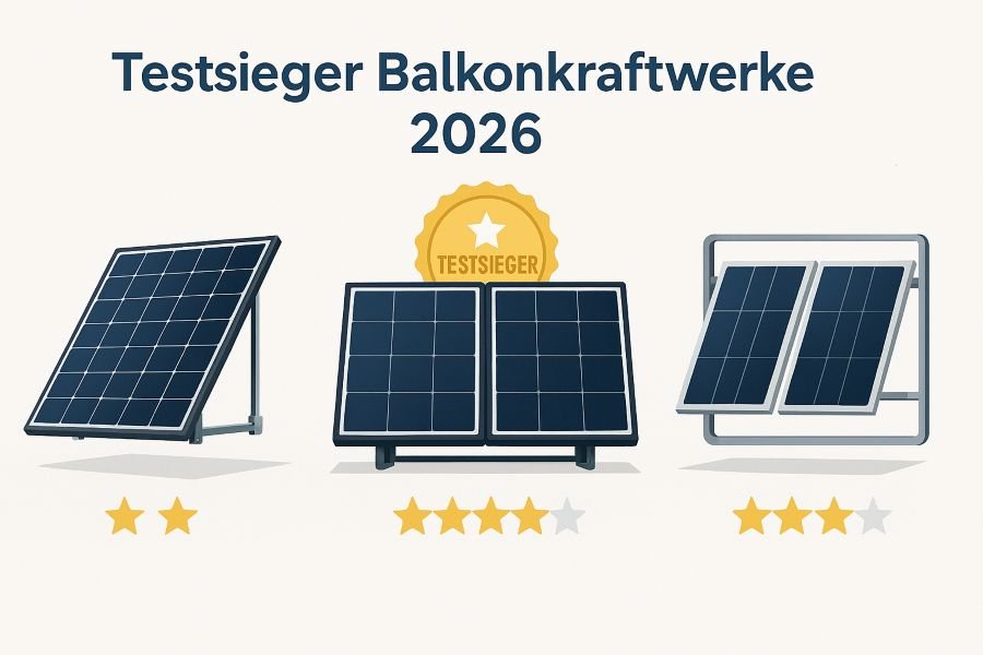 Balkonkraftwerke Testsieger